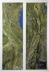 Appalachian Trail From Space – 3D Map 0009